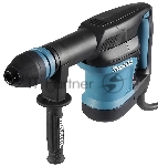 Отбойный молоток Makita HM0870C Молоток отб,SDS-max,{1110Вт,11.4Дж,1100-2650у\м,5.1кг,чем,D-образ,плавный пуск}, вид 3