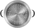 Кастрюля-пароварка Rondell RDS-1815, 30.4 л, 32 см, с крышкой, сталь, вид 8