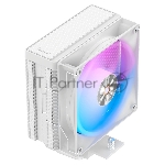 Кулер для процессора Cooler Ocypus Delta A40 WH ARGb белый 120мм алюминий+медь 2000rpm 29db 4-pin 220W 156мм