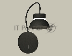 Светильник Ambrella light XB9596100 SBK/FR черный песок/белый матовый GX53 (C9596, N8141)