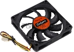 Вентилятор для корпуса ExeGate EX08015S3P черный, 80 мм, 2000 об/мин, 20.5 дБ, 3 pin