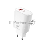 Сетевое зарядное устройство MORE CHOICE (4620202555595) NC82 1USB+1Type-C 3.0A PD 35W+QC3.0, белый