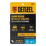 Щетка сметка со скребком Denzel телескоп, поворотная голова, 750-1120 мм, вид 9