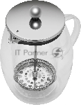 Френч-пресс с двойными стенками Rondell Calypso RDS-1822 1,0 л, вид 20