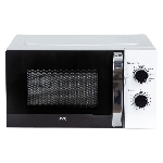 Микроволновая печь JVC JK-MW210MG белый, 20 л, 700 Вт, переключатели - поворотный механизм