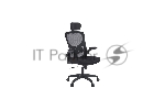 Кресло Chairman CH633 черный, экокожа, 120 кг