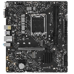 Материнская плата MSI PRO H610M-B, LGA1700, Intel H610, 2xDDR5, 4xSATA, 1xM.2, 1xPCIe 4.0 x16, 1xPCIe x1, 1xHDMI, 1xDP, 1x1Gb LAN, 2xUSB 3.2 Gen 1, 4xUSB 2.0, 3x3.5 мм, 7.1, micro-ATX