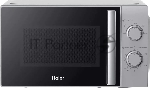 Микроволновая печь Haier HMB-MM207SA серебристый, 20 л, 700 Вт, переключатели - поворотный механизм