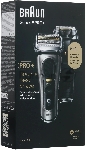 Бритва электрическая сетчатая Braun 9515s питан.:аккум. серебристый, вид 4