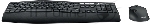 Комплект клавиатура+мышь Logitech MK850 беспроводной, USB, 1000 DPI, чёрный, вид 40