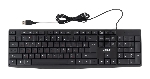 Клавиатура проводная Acer OKW121 (ZL.KBDEE.00B), USB, черный