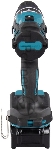 Дрель-шуруповерт Makita HP002GD201, 40 В, 2,5 Ач, 64 Нм, бесщеточный, ударный, вид 8
