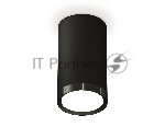 Светильник Ambrella Light XS8162001 SBK/PBK черный песок/черный полированный GX53 (C8162, N8113)