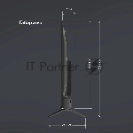 Телевизор BQ 43" 43F34B черный DLED FHD 60Hz, вид 5
