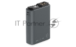 Портативный аккумулятор OLMIO QS-10, 10000mAh, 22.5W QuickCharge3.0/PowerDelivery, LCD, темно-серый
