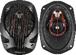 Колонки автомобильные Pioneer TS-R6951S 400Вт 4Ом 15x23см (6x9дюйм) (ком.:2кол.) коаксиальные трехполосные