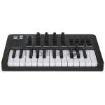 MIDI клавиатура 231509 Arturia MiniLAB 3 Rose Quartz 25 клавиш, 8 энкодеров, 8 RGB пэдов, 8 фейдеров, дисплей, сенсорные регуляторы Pitch/Modulation, MIDI-выход, 1/4" Jack вход педали, режим Chord, арпеджиатор, USB-C