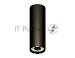 Корпус светильника C8192 SBK черный песок D85*H260mm GX53