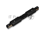 GL7176 BK черный матовый коннектор гибкий для однофазного шинопровода Standard 220V NEW 285*35*20
