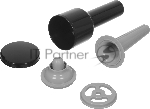 Мясорубка электрическая Bosch MFW68640 черный, 2200 Вт, 4.3 кг/мин, реверс, металлический лоток, насадки - 5, вид 31