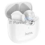 Наушники TWS Hoco ES56 белый, вкладыши, Bluetooth, до 4 ч.