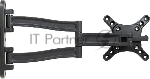 Кронштейн для телевизора Kromax TECHNO-1 темно-серый, 10"-26" макс. 15 кг, настенный, поворот и наклон, вид 7
