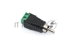 Сборный штекер RCA (тюльпан)