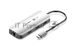 USB-концентратор Vention TQHHB, USB Type-C, USB/HDMI/RJ-45, USB Type-C