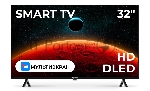 Телевизор Триколор 32" H32HC3 черный HD DLED 60Hz Smart TV Android