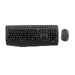 Комплект клавиатура+мышь Logitech MK345 беспроводной, USB, 1000 DPI, чёрный/серый, вид 32