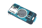Задняя крышка (стекло) для iPhone 16 (A3287) в сборе со стеклом камеры розовая