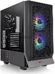 Компьютерный корпус Thermaltake Ceres 300 TG ARGB черный без БП ATX 3x140мм 2xUSB 3.0 1xUSB3.1 audio bott PSU