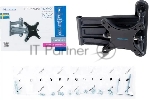 Кронштейн для телевизора Kromax TECHNO-1 темно-серый, 10"-26" макс. 15 кг, настенный, поворот и наклон, вид 8