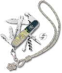 Нож перочинный Victorinox Companion New York Style (1.3909.E223) 91мм 16функц. зеленый с чехлом подар.коробка