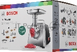 Мясорубка электрическая Bosch MFW68640 черный, 2200 Вт, 4.3 кг/мин, реверс, металлический лоток, насадки - 5, вид 29