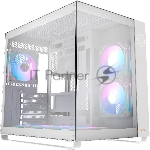 Компьютерный корпус Ocypus Iota C70 WH ARGb ATX/win/белый/6 ARGb fans/no PSU/Tempered Glass