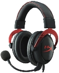Гарнитура HyperX Cloud II красный, проводная, совместимость с консолями