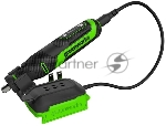 Прямошлифовальная машина (гравер) аккумуляторный GreenWorks G24RT, 24V, бесщеточный, с принадлежностями 52 шт., без АКБ и ЗУ (3200807), вид 12
