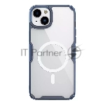 Чехол Nature TPU Pro Magnetic Case, синий, (AP IP15 Plus)