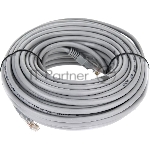 Патчкорд 20м "Telecom" UTP кат.5е RJ45, литой, серый, NA102--20M
