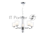 Люстра Ambrella light LH56001/5 СH/FR хром/белый матовый E14*5 max 40W D640*1260