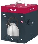 Чайник для плиты металлический Rondell Cassia RDS-1886 3.0 л. стальной, вид 6