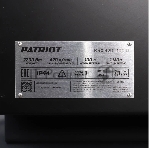 Компрессор поршневой Patriot KRX 420 L100 D ременной, масляный, 420 л/мин, 100 л, 10 бар, 2.2 кВт, 400 В, вид 2