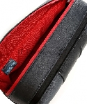 Косметичка Piquadro Urban BY3880UB00/GRN черный/серый натур.кожа, вид 5
