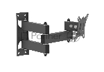 Кронштейн LE'STER LST-101.05 ТВ 10"- 32" vesa 100x100, черный, 2 колена