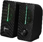 Акустическая система Оклик OK-120U 2.0 черный 6Вт