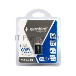 Сетевой адаптер WiFi Gembird WNP-UA-014 1.8 Гбит, 2.4/5 ГГц, 2 антенны, USB, 802.11b/a/g/n/ac/ax, RTL8832BU