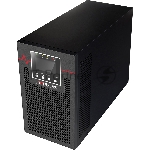 ИБП ЕРМАК ОНЛАЙН 1 Н ПРО, двойного преобразования, 1 кВА / 1 кВт, напольный, 9А-ч * 3 шт, IEC С13 * 4 (или Schuko * 2), ЖК дисплей, EPO, USB порт, RS232 порт, слот карты расширения, черный металлический корпус, Г*Ш*В(мм) 145*354*224, вес 11.5 кг.