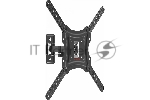 Кронштейн для телевизора Arm media LCD-403 new черный, 26"-55", max 30 кг, VESA 400x400мм