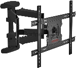Кронштейн для телевизора Arm Media COBRA-60 черный, 32"-65" макс. 45 кг, настенный, поворотно-выдвижной и наклонный